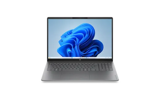 HP OmniBook 5 Laptop 16-cf0582nr 16", Windows 11 Home, Windows Laptop, Intel® Core™ 5, 8GB RAM, 512GB SSD, 2K, Meteor silver product image