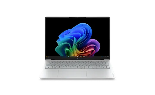 HP OmniBook 5 Laptop Next Gen AI 16, Windows 11 Home, 16", Intel® Core™ Ultra 7, 16GB RAM, 512GB SSD, 2K, Glacier silver product image
