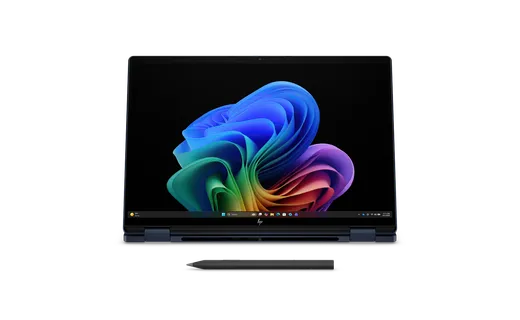 HP OmniBook X Flip 2-in-1 Laptop Next Gen AI 14, Windows 11 Home, 14", Touch screen, Intel® Core™ Ultra 7, 32GB RAM, 1TB SSD, 3K, Atmospheric blue, 2 year warranty product image