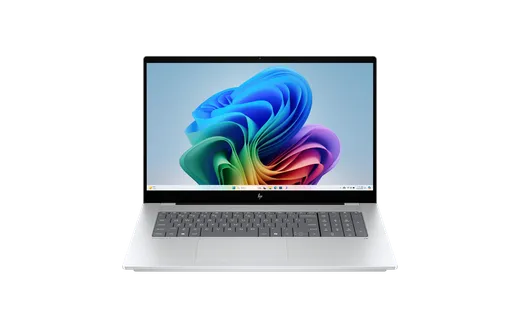 HP OmniBook X Laptop Next Gen AI 17-dd0047nr 17.3", Touch screen, Windows 11 Home,  Intel® Core™ Ultra 7, 16GB RAM, 512GB SSD, FHD, Glacier silver product image